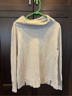 Amazon Essentials Light Gray Cowl Neck Sweater